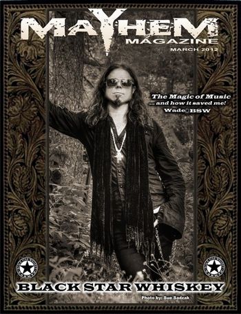 COVER OF MAYHEM MAGAZINE - TAMPA BAY FLORIDA
