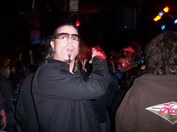 After the RAINBOW... I hit the WHISKEY A GO GO.... "Hey this band, kicks ass!" who the f**k are they?
