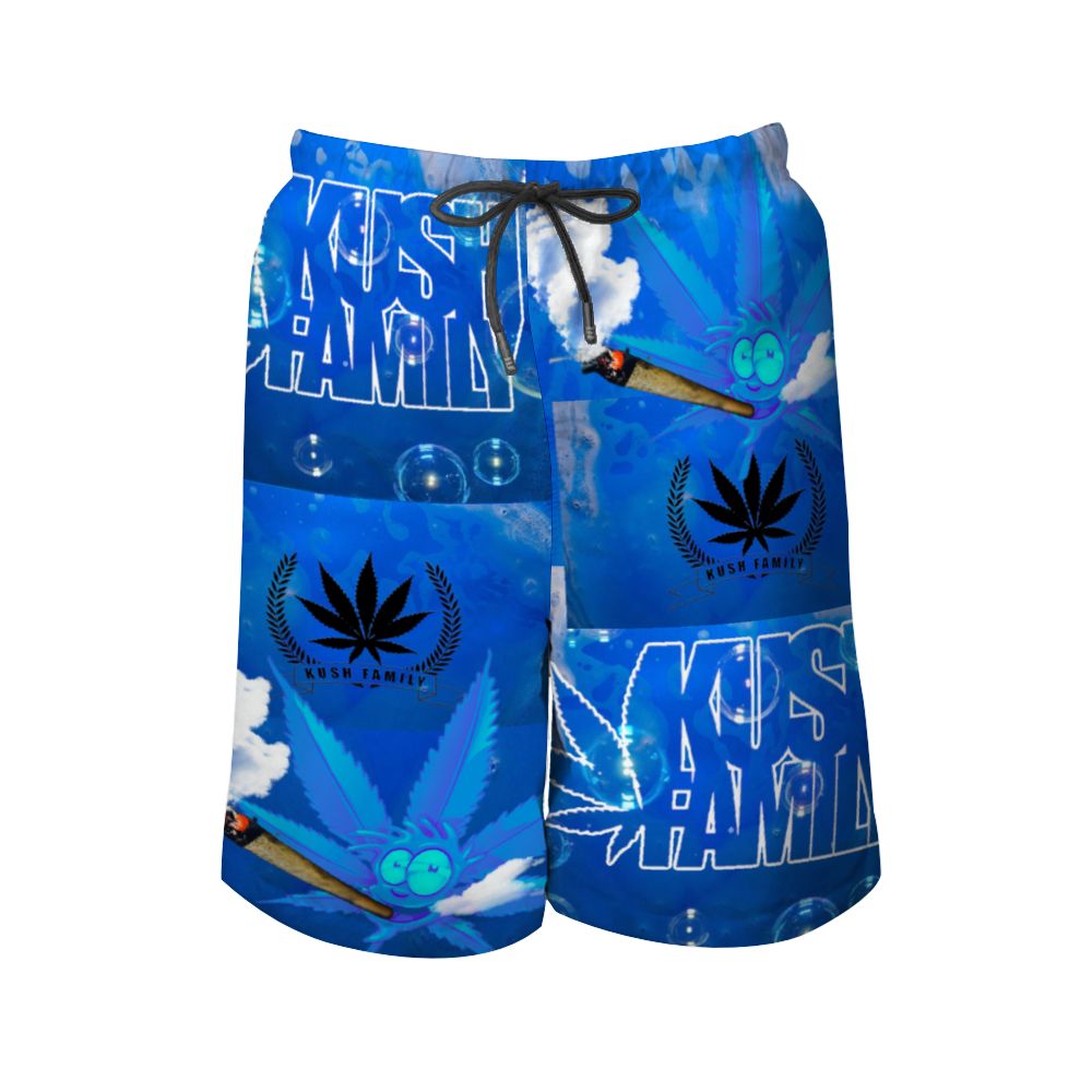 Kush Family's Water Blue 2 Swimming Trunks