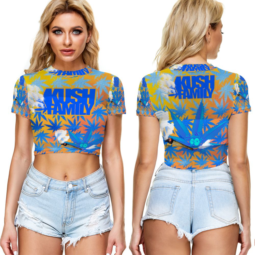 Kush Family's (See Thru) Michigan Style Half Shirt (FEMALES ONLY)
