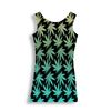 Kush Family Marijuana Leaf Dress (Black & Green) $50