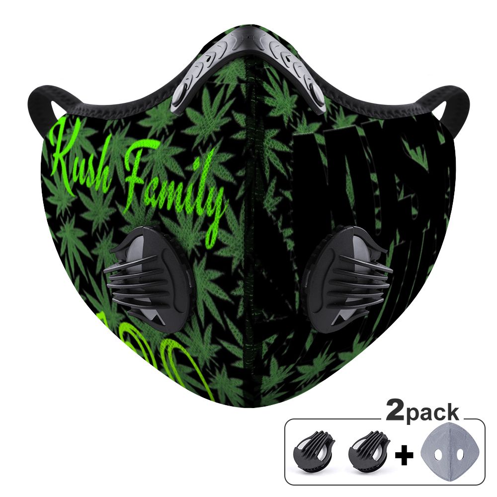 Kush Family Mask (Marijuana Leaf 2)