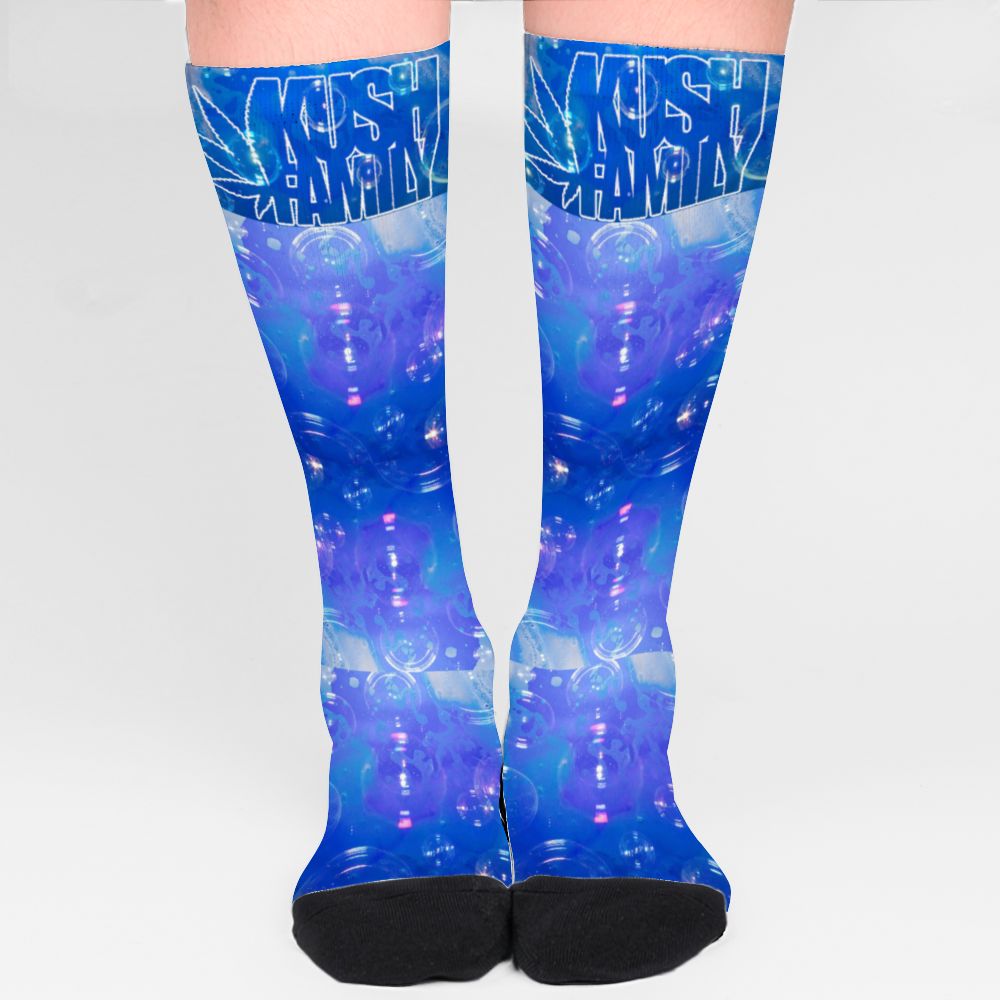 Kush Family's Water Blue Socks