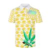 Kush Family's Yellow Fellow Short Sleeve Collar Shirt