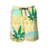 Kush Family's Yellow & Green Swimming Trunks