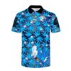 Liquid Blue Kush Collar Shirt 