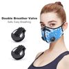 Kush Family Marijuana Leaf Mask $20 (White & Blue)
