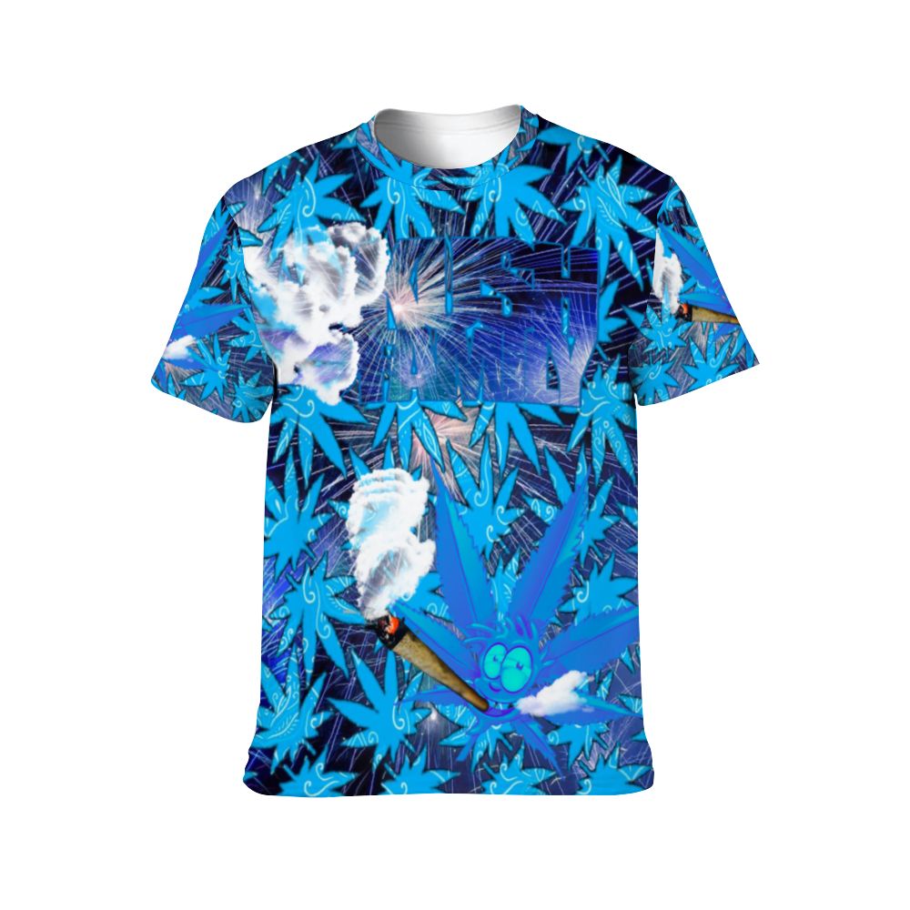 Kush Family's Liquid Blue Shirt