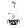 Kush Family's Black Strap White & Black Bakini