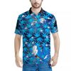 Liquid Blue Kush Collar Shirt 