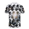 White & Black Kush Family's Collar Shirt #2
