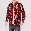 Kush Family's Red & Black Long Sleeve Collar Shirt