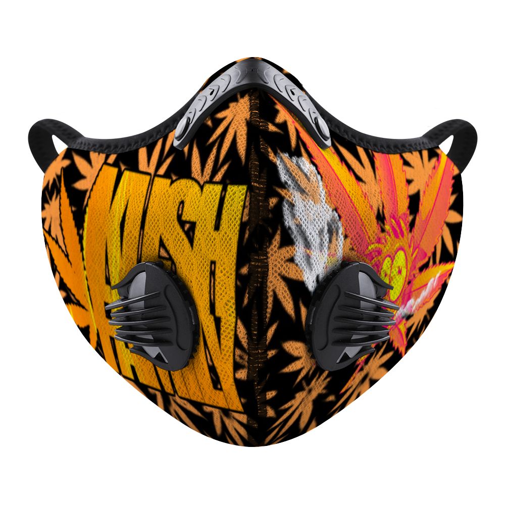 Kush Family's Black & Orange Kush Mask