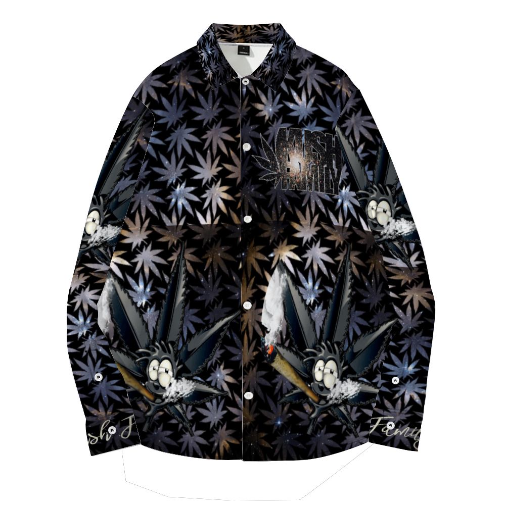 Kush Family's Universal Long Sleeve Collar Shirt 