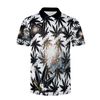 White & Black Kush Family's Collar Shirt #2