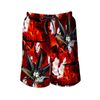 Kush Family's Red & Black Swimming Trunks