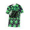 Black & Lime Green Kush Leaves $50