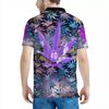 Kush Family's (Short Sleeve) Purple Potion Collar Shirt