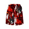 Kush Family's Red & Black Swimming Trunks