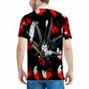 Kush Family's Black & Red Short Sleeve Collar Shirt