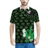 Black & Green Kush Collar Shirt