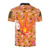 Strawberry Orange Kush Collar Shirt
