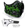 Kush Family Mask (Marijuana Leaf 2)