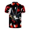 Kush Family's Black & Red Short Sleeve Collar Shirt