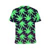 Black & Lime Green Kush Leaves $50