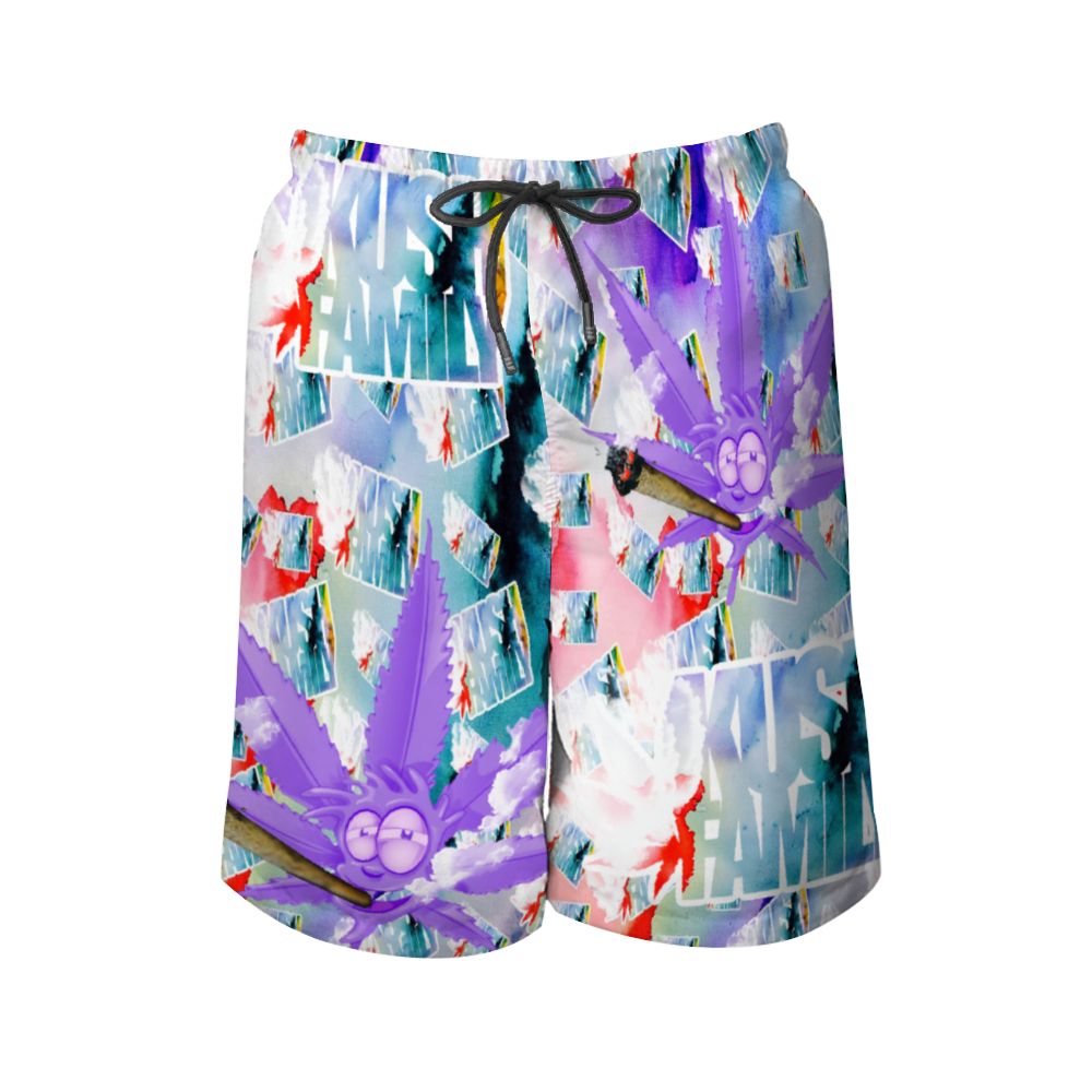 Kush Family's Cotton Candy Swimming Trunks