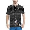 Kush Family's Black Brick Short Sleeve Collar Shirt