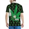 Black & Green Kush Collar Shirt