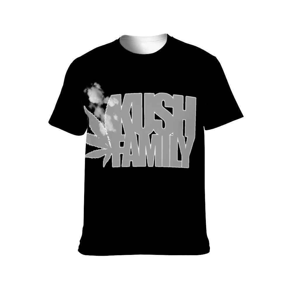 Kush Family Tee (Black & Grey) $35