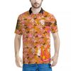 Strawberry Orange Kush Collar Shirt