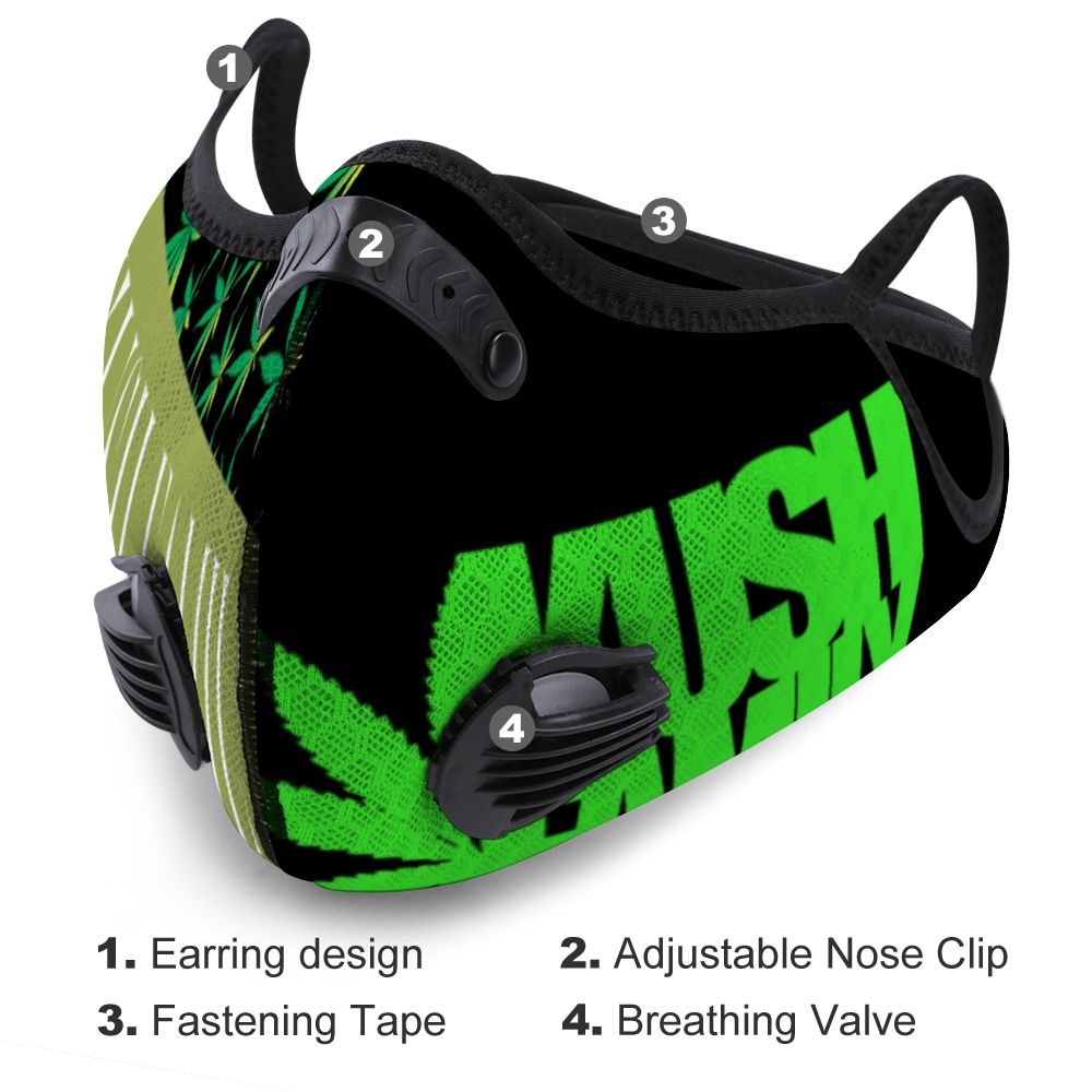 Kush Family Mask (Marijuana Leaf 1)