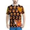 Kush Family's Black & Orange (Short Sleeve) Collar Shirt