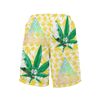 Kush Family's Yellow & Green Swimming Trunks