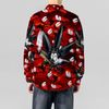 Kush Family's Red & Black Long Sleeve Collar Shirt
