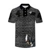 Kush Family's Black Brick Short Sleeve Collar Shirt
