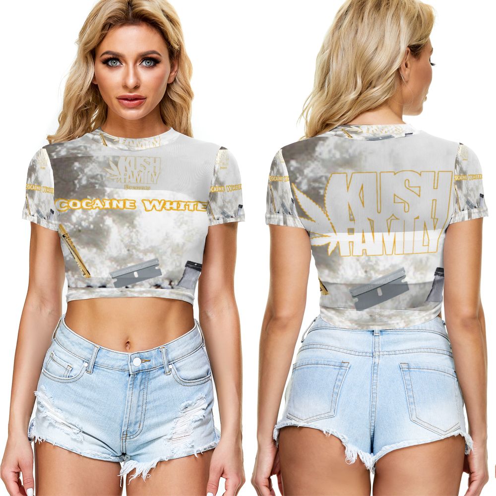 Kush Family's Cocaine White (See Thru) Shirt $45