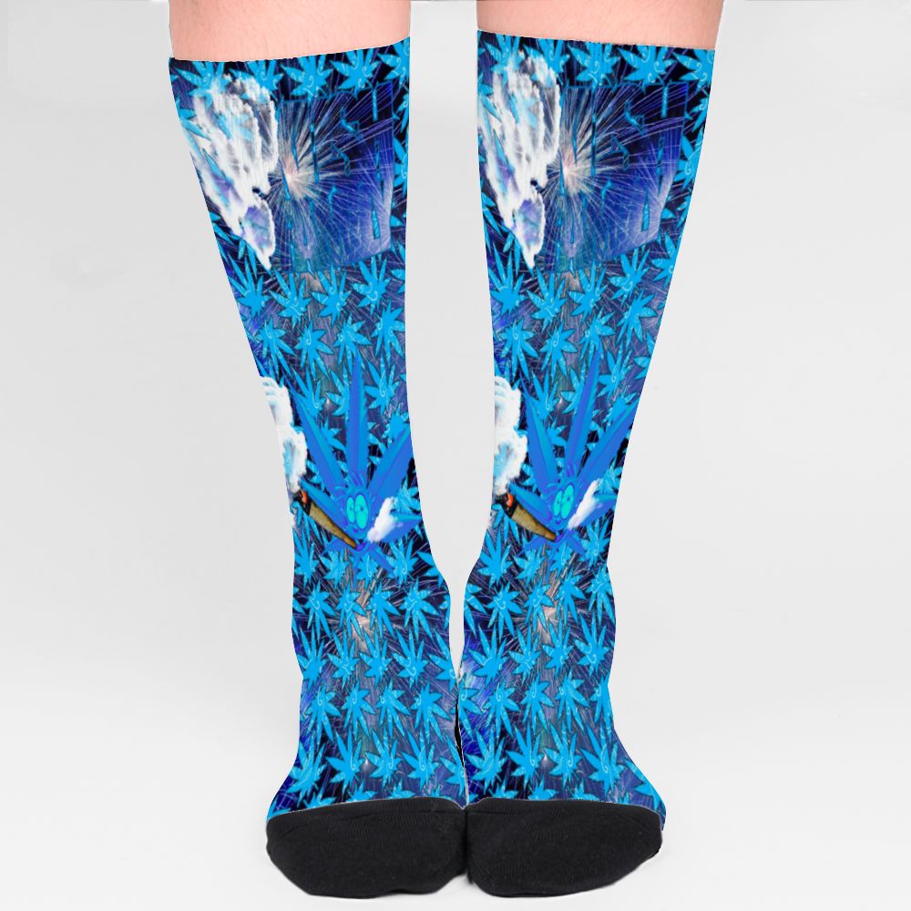 Kush Family's Liquid Blue Socks