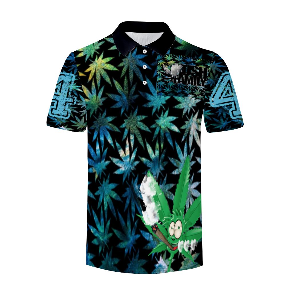 Tropical Forrest Kush Family's Collar Shirt