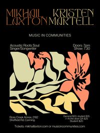 Mikhail Laxton with Kristen Martell