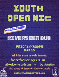 Youth Open Mic ft Riverseen Duo 