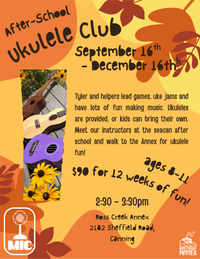 After-School Ukulele Club Ages 8 - 11