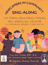 Newcomers In Community Singalong 