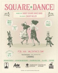 Square Dance! with Rabbit Square Dance Band and Zakary Miller calling 
