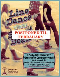 POSTPONED: Line Dance with Sweet Bean 