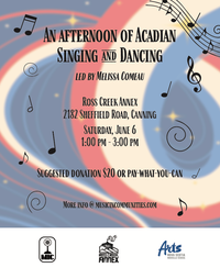 An Afternoon of Acadian Singing & Dancing 