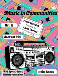 Youth Open Mic: idialedyournumber